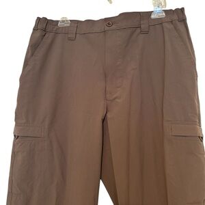 L. L. BEAN Brown Fishing/Hiking Pants Size 36/32